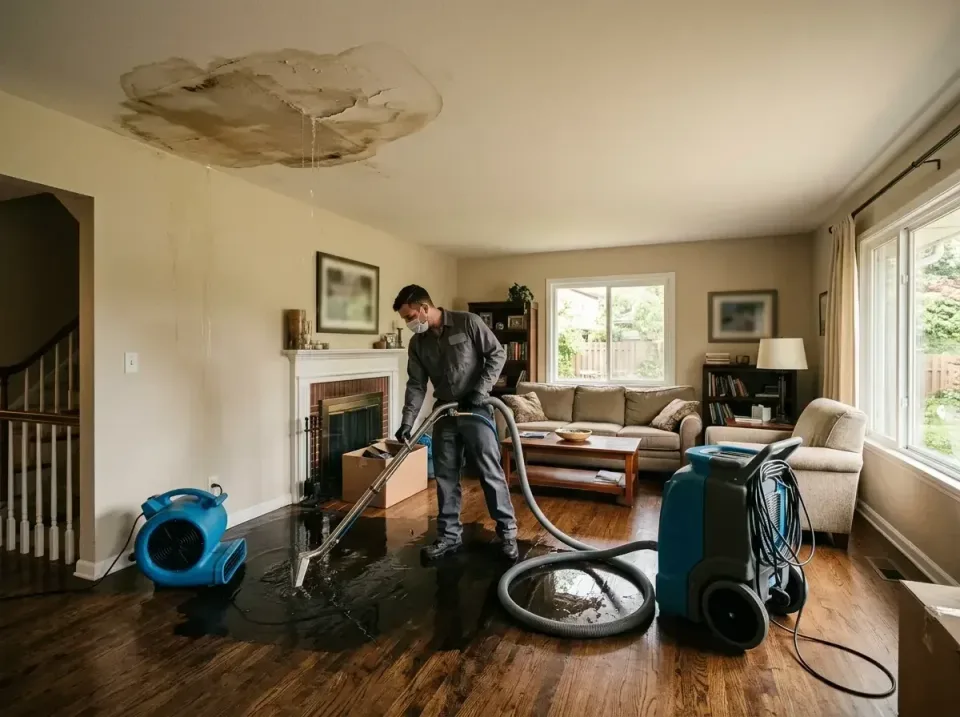 attic-pipe-burst-ceiling-drip-008 — frequently asked questions, Water Damage Restoration & Carpet Care in Ingalls, IN